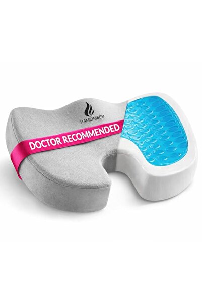 Generic Memory Foam & Gel-Enhanced Seat Cushion | Lumber Support Pillow for S...