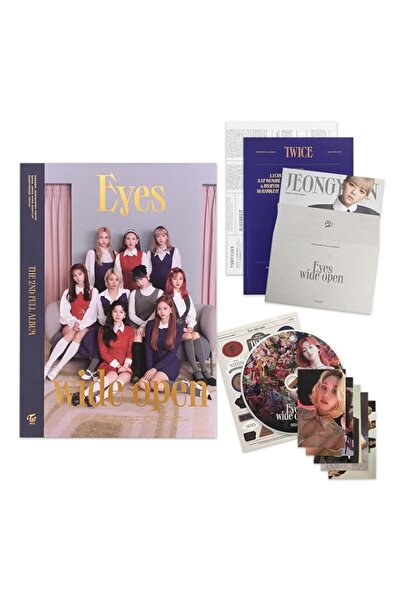 Generic Brand TWICE - THE 2ND FULL ALBUM [Eyes wide open] (Retro Ver.) Photob...