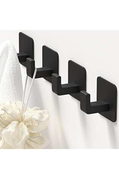 Generic Adhesive Hooks, 4 Pack Heavy Duty Wall Hook Towel Hooks, Stainless St...