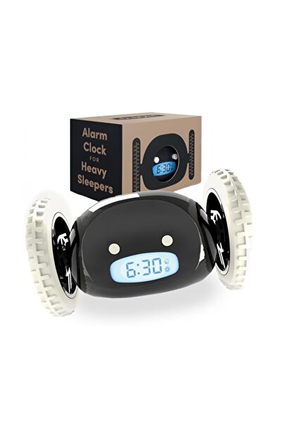 Generic Brand Loud Alarm Clock For Heavy Sleepers on Wheels (Adults Kids Teen...