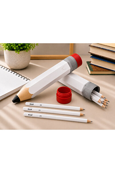 farist Giant Pencil-Shaped Pencil Case – 32X6 cm Decorative 3D Printing Pen H...