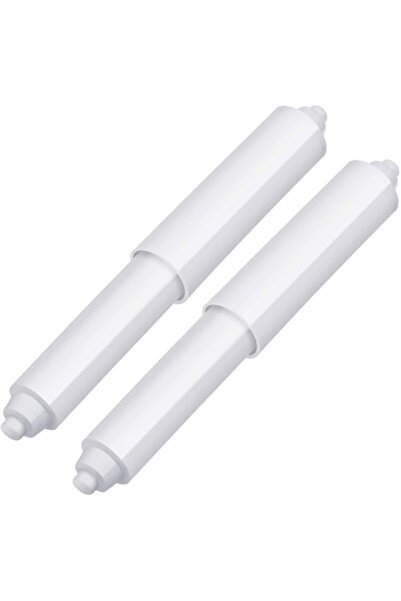 Generic 2pcs Toilet Paper Holder Roller, White Replacement Plastic Toilet Tis...