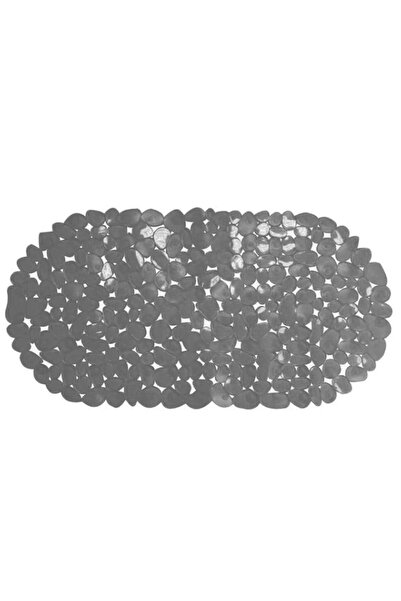 Generic Brand PVC NON-SLIP BATH MAT 69X35CM - GREY, Medium