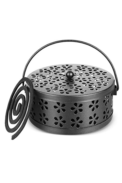 Generic Brand Whthteey Retro Portable Iron Mosquito Coil Holder with Handle R...