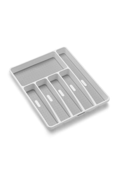Generic Silverware Organizer with Icons，Plastic Cutlery silverware Tray for D...