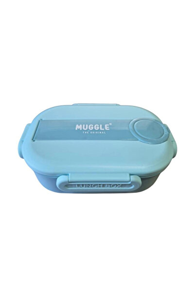 MUGGLE MS-20 304 PASLANMAZ ÇELİK TEK KATLI 2 BÖLMELİ 900 ML BESLENME YEMEK KA...