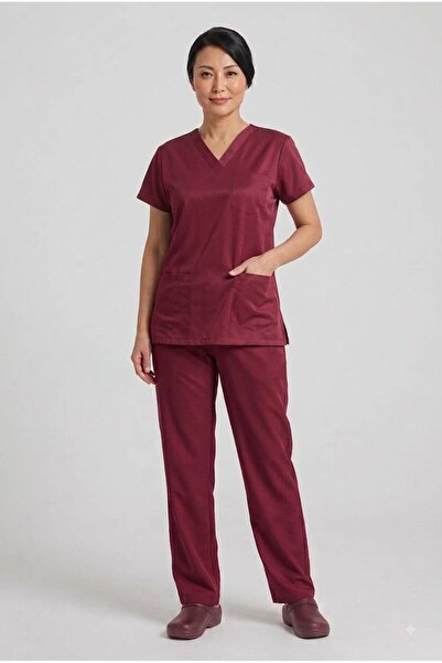 Geniş Paça Scrubs Takımı