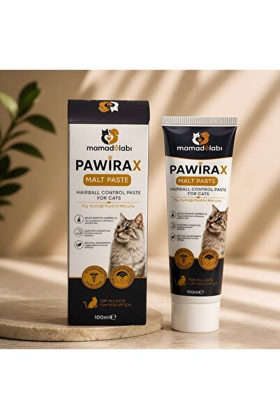 pawirax Tüy Dökülme Engelleyici, Tüy Yumağı Ve Kusma Önleyici Kedi Malt Macun...