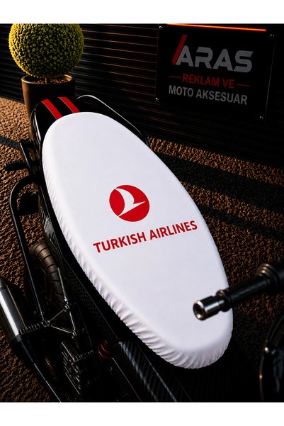 ARAS REKLAM VE MOTO AKSESUAR Turkish Airlines Motorcycle Seat Cover