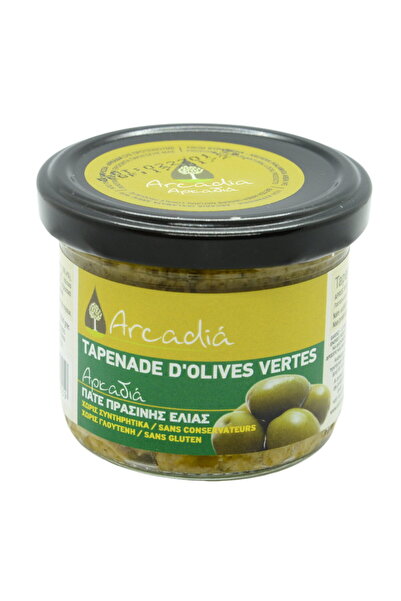 Arcadia Pastă de măsline verzi Kalamata 100gr