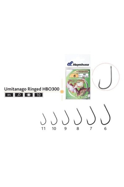 Sasame Hayabusa Umitanago Ringed Fishing Needles HBO300 11