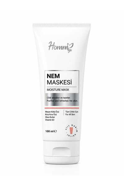 Homm Life Nem Maskesi 100 ml Nemlendirici Yüz Bakım Maskesi Cilt Bakımı
