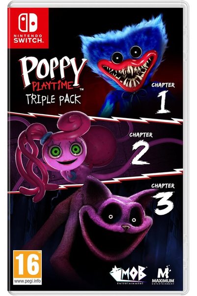 Maximum Entertainment Poppy Playtime Triple Pack for Nintendo Switch - New