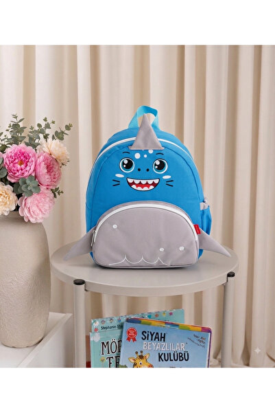 Alvadonna Fish Patterned Nursery and Kindergarten Backpack