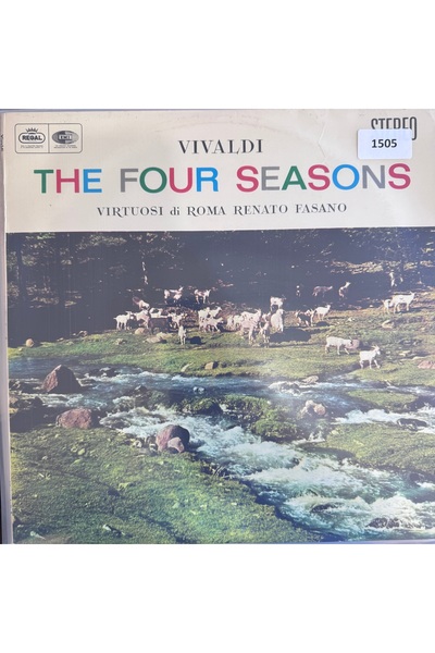 Plak Merkezi VIVALDI - THE FOUR SEASONS - ORİJİNAL DÖNEM BASKI MÜZİK PLAKLARI