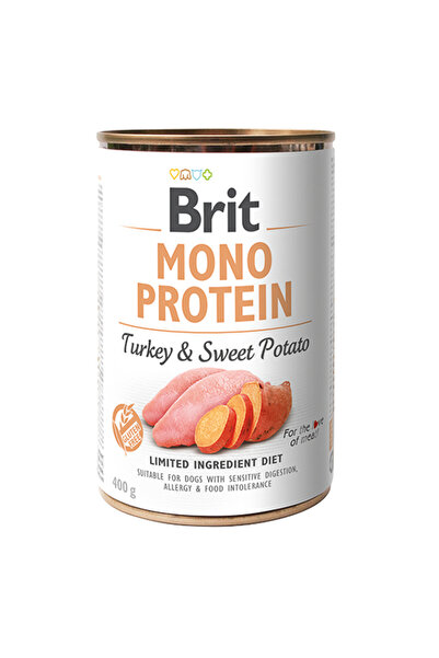 Brit Mono Protein Curcan și Cartof dulce 400 g