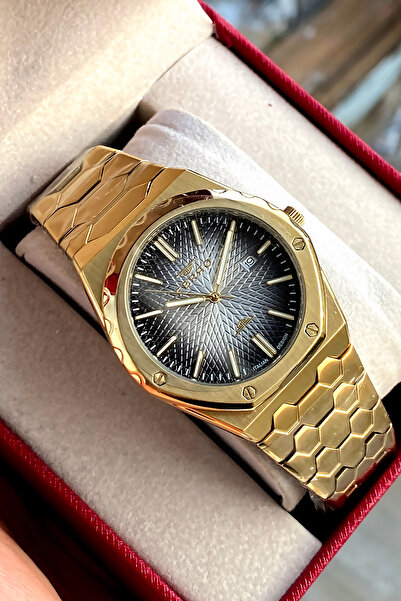 FERRO Men's wristwatch steel band 2 years warranty waterproof boxed