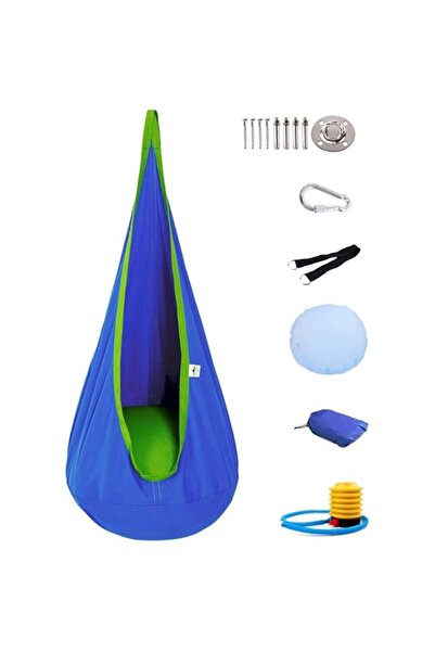 Generic ROUNY Kids Swing Seat Indoor Outdoor with Inflatable Pillow, Hanging ...