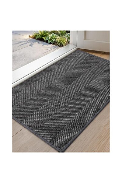 Generic Color&Geometry Ultra Thin Indoor Door Mat 60 x 90 cm, Machine Washabl...