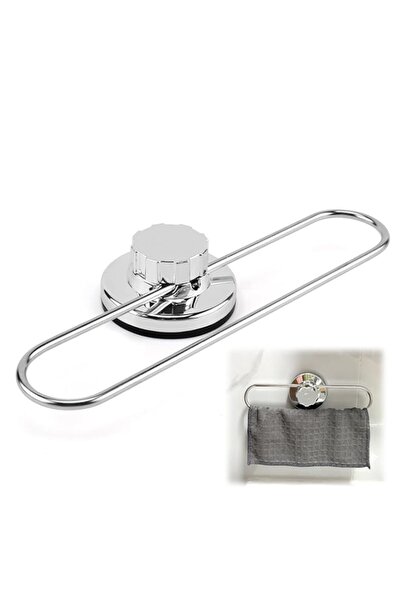 Generic Suction Cup Towel Holder, No Drill Removable Stainless Steel Towel Ba...