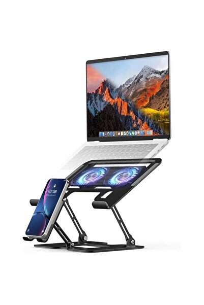 Generic Angju Laptop Stand with Fan,Laptop Cooling Stand with 2 Detachable Qu...