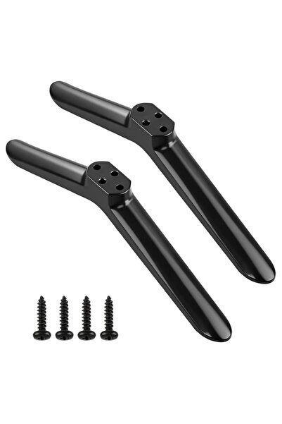 Generic 2PCS Universal TV Stand Base Pedestal Feet, SYOSI Durable ABS TV Tabl...