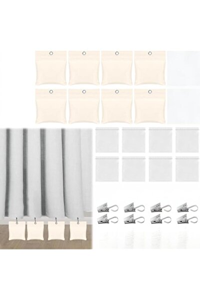 Generic 8 Pcs Outdoor Curtain Weights, 8 Pack Sandbag Drapery Weights with Me...