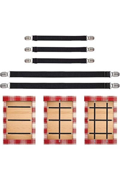 Generic Yelajoy Table Cloth Holder Clips Hidden Strap 5 Pack，Adjustable Elast...