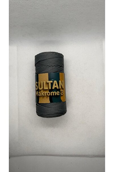 Genel Markalar 2 Adet Sultan Makrome 3 Örgü İpi 100 Gram -Çanta Cüzdan Supla ...