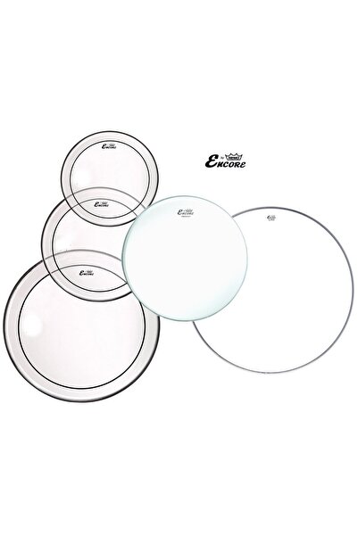 REMO Encore 10+12+14+14S+20 İnç Davul Derisi Seti (EN-PS40-PP)