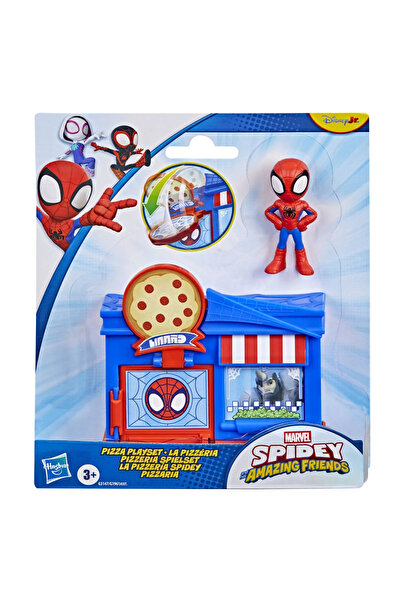 spidey Marvel Mini Pizzeria Set with Figure