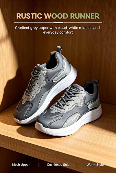 Al Masheel Store Saudi Locally‑Made Men Fashion Sneakers, Unique Breathable A...