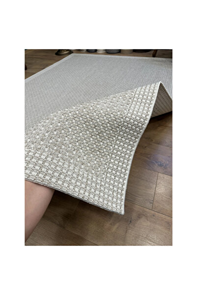 Destan Home Destan Halı Sisal 04 Bordürlü Özel Ölçü Tam Çerçeveli Jüt Sisal M...