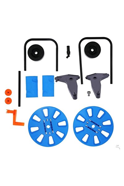 Generic Garden Hose Winder Cart with Wheels, Hand Push Water Pipe Storage Rac...