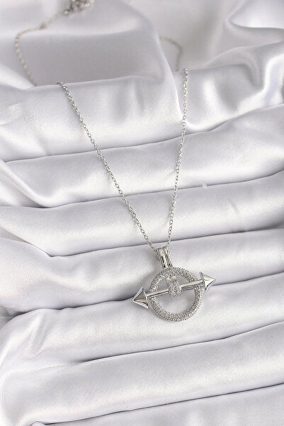 online kapsulavm avm alışveriş 316L Steel Silver Color Chain Zircon Stone Rin...