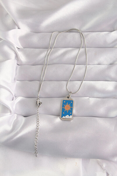 online kapsulavm avm alışveriş 316L Steel Silver Color Blue Enamel Sun Model ...