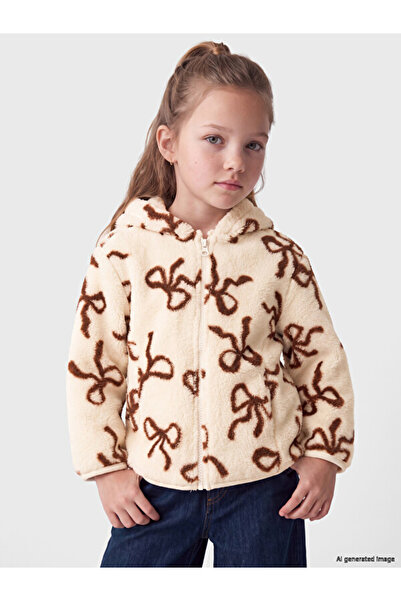 LC Waikiki Timeless Clothing & Timeless Choices Hooded Embroidered Girls' Zip...
