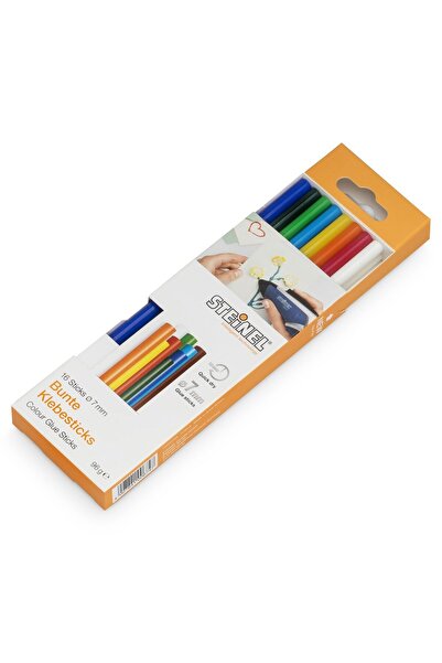 OEM Многоцветни лепилни пръчки, за залепване, Steinel Color, 7 x 250 мм, комп...