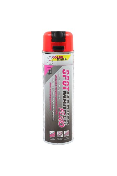 OEM Σπρέι σήμανσης οδών, Dupli-Color MK Flour, κόκκινο, 500 ml