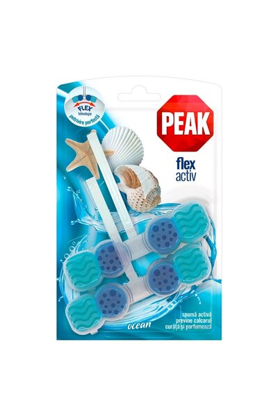 OEM Odorizant wc Peak Flex Activ, solid, ocean, 2 x 48 g