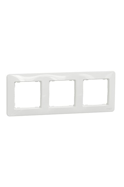 OEM Schneider Electric Sedna SDD311803 frame, 3 positions, white, for socket ...