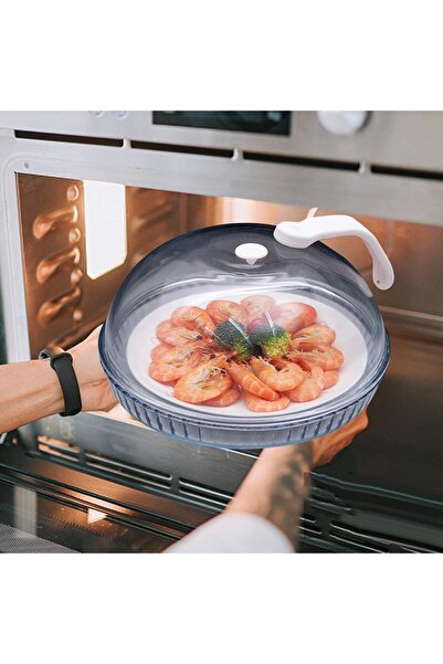 Arabest Microwave Food Cover,Splash Guard Dome,Round Display Cake Plate,Servi...
