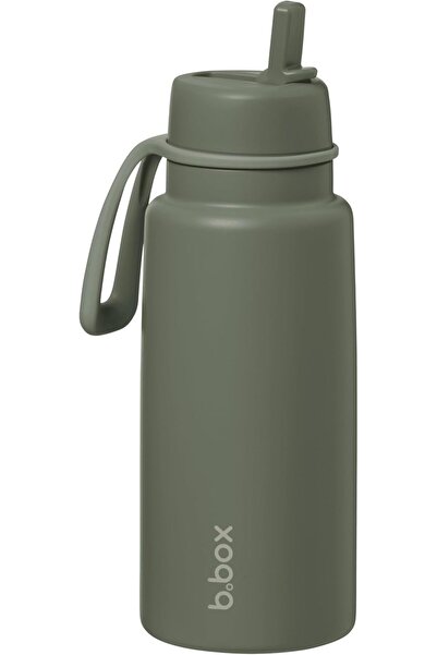 b.box 1L Insulated Bottle with Flip Lid, Triple Layer Insulation Keeps Drinks...
