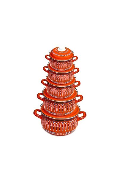 Reoona Shinko cookware set 5 sizes, 18, 20, 22, 24 and 26 cm