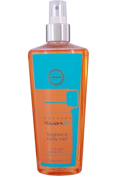 Armaf Odyssey Mandarin Sky Body Mist For Men 250ml, Luxury Body Spray For Dai...