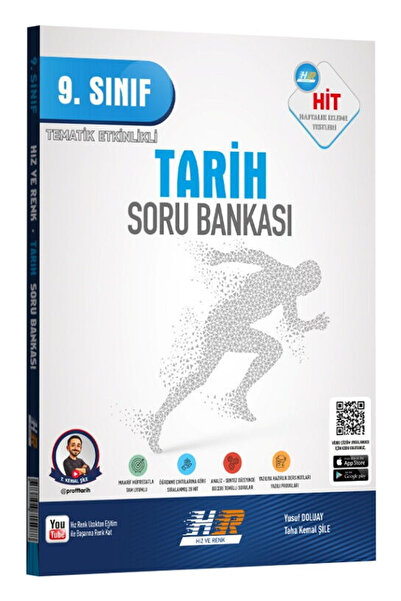 Hız ve Renk Yayınları 9. Sınıf Tarih HİT Soru Bankası 2027