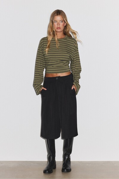 Stradivarius Şık bermuda