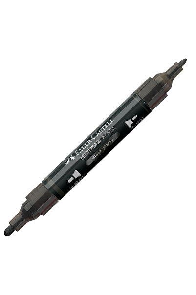 Faber Castell Marker acrilic multimark cul. 299 negru lucios faber-castell