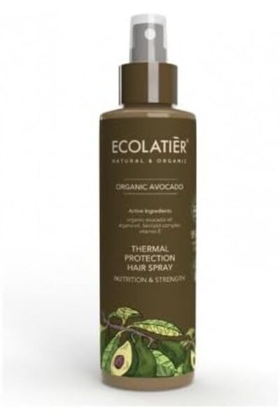 ECOLATIER Nutrition and Strength Avocado Thermal Protection Hair Spray 200 ml