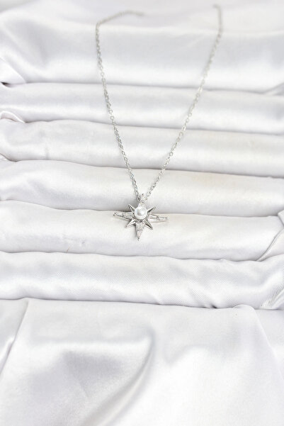 online kapsulavm avm alışveriş 316L Steel Chain Silver Color Pole Star Model ...
